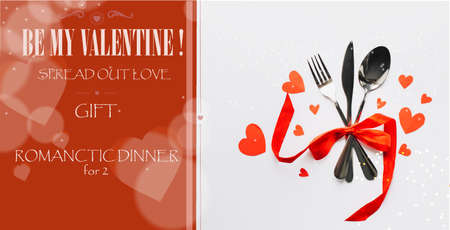 “BE MY VALENTINE” - Romantic dinner for 2 